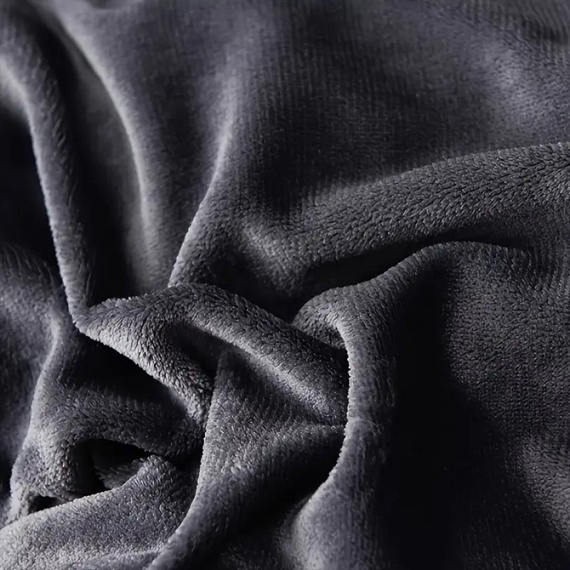 Hxeternal 1pc Comfortable Soft Milk Fleece Warm Winter Quilt