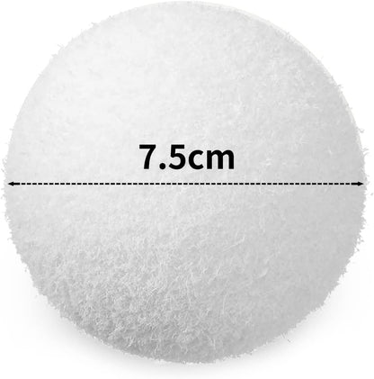 Scum Eliminating Ball,Oil Absorbing Sponge Ball (4 Pieces)