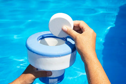CleanSir 50 LB 3" Chlorine tablets - 99% Trichlor, Slow Dissolving Pool & Spa Chemical Supply